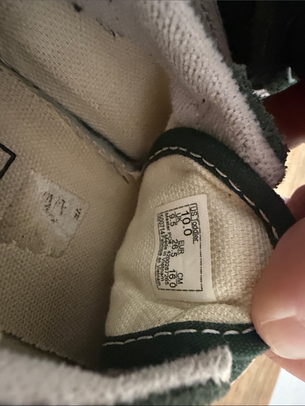 Toddler Boys Vans Old Skool V Sneakers Size 10 - Picture 5 of 5